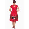 Dancing Days - Vanity Longue robe - Rouge Product image